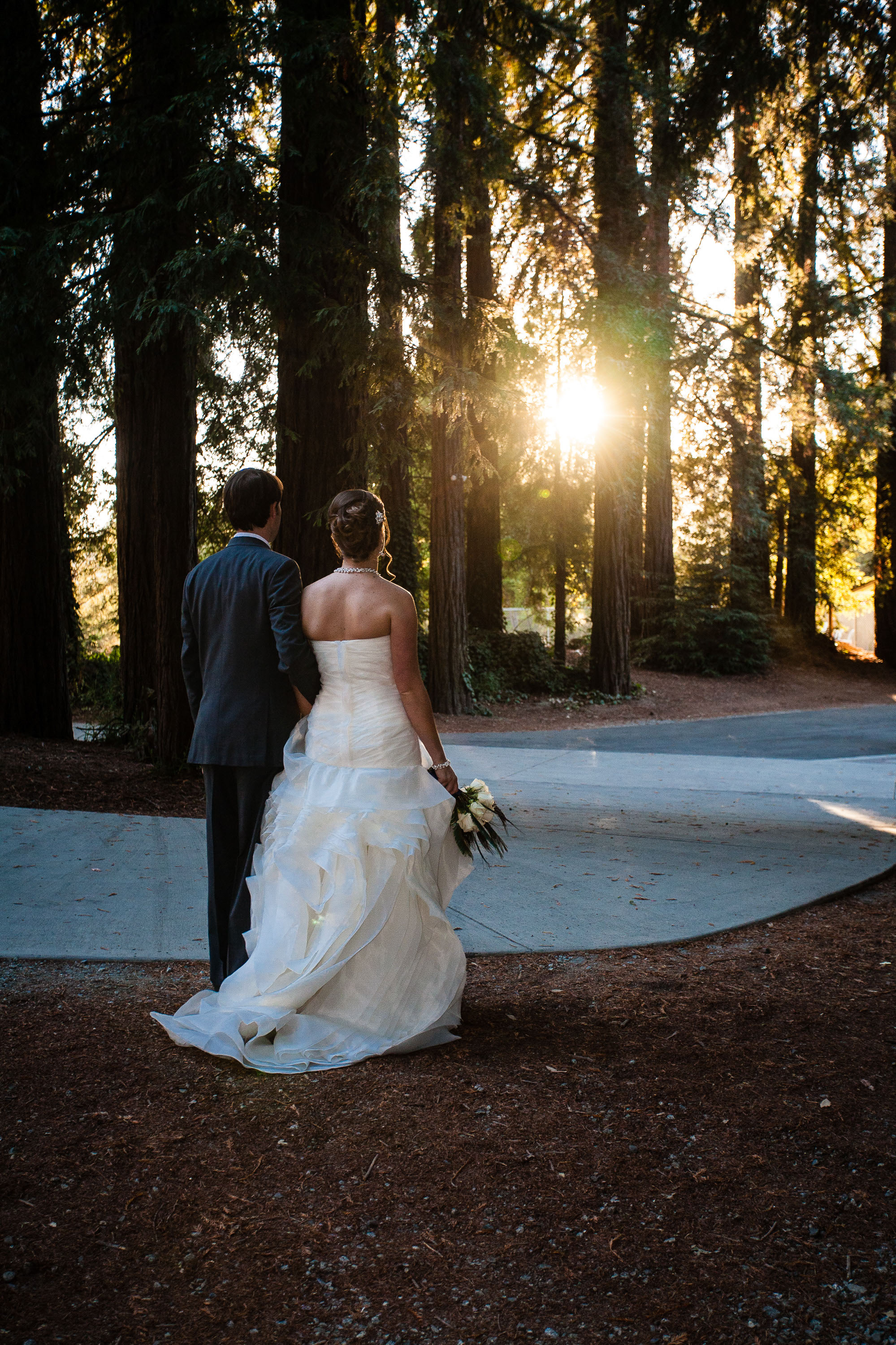 A sunset walk at Pema Osel Ling in the Santa Cruz mountains