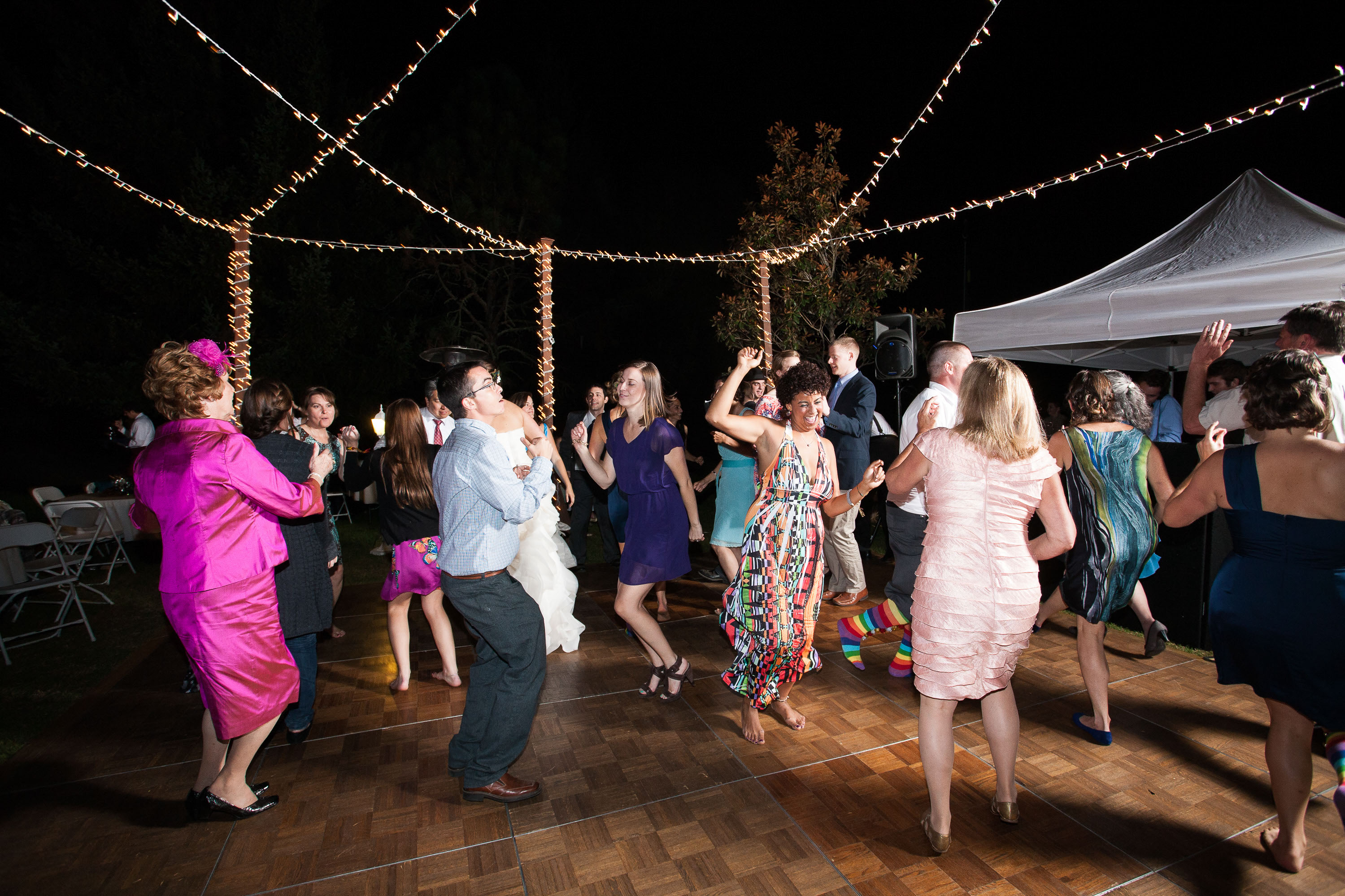Dancing under the stars at Pema Osel Ling in the Santa Cruz mountains