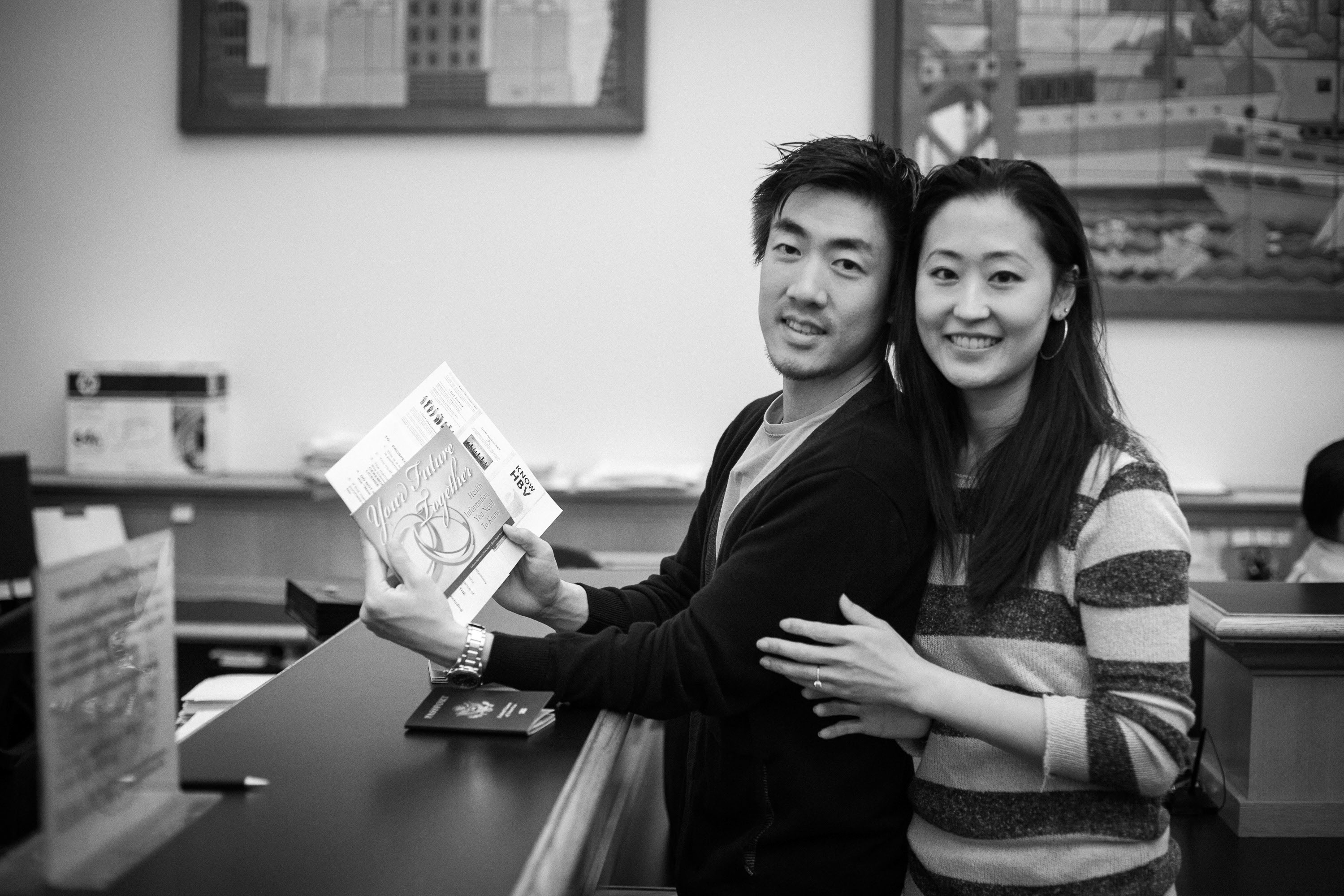The future begins here, at a San Francisco City Hall wedding